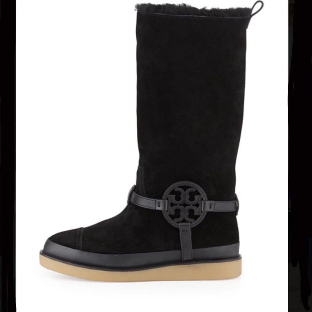 Tory Burch Logo Boots